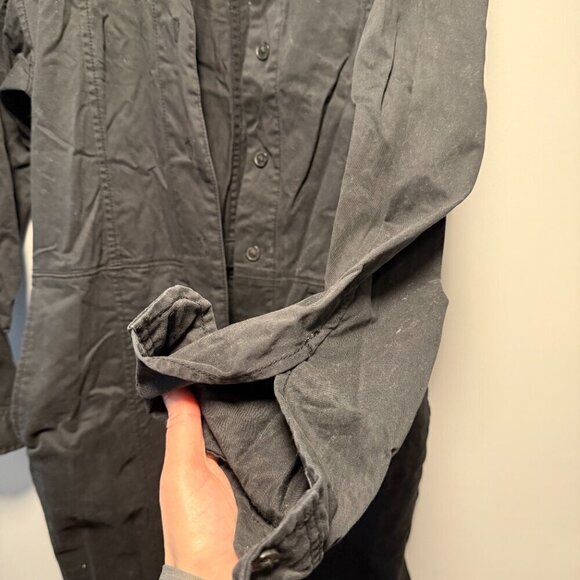 GAP Black Tencel Utility Jumpsuit Small - Picture 5 of 16